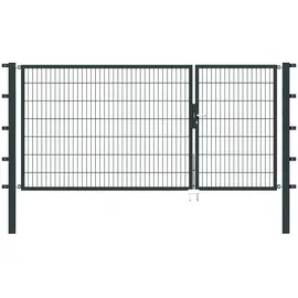 GAH Alberts Alberts Flexo Stabgitter-Doppeltor anthrazit BxH: 300 cm