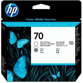 HP 70 schwarz photo schwarz + hell grau 