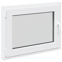 vidaXL Kellerfenster RISOR 80 x 70 cm weiß