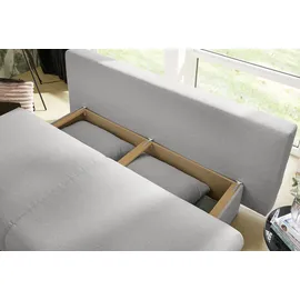 Jockenhöfer Schlafsofa Polyester 2-Sitzer Grau