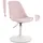 CLP Esszimmerstuhl Maverick Samt pink/weiß