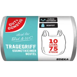 GUT&GÜNSTIG Kosmetikbeutel 10,0 l transparent