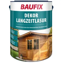 baufix Dekor Langzeitlasur 5 l silbergrau