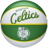 Wilson Mini-Basketball TEAM RETRO, BOSTON CELTICS, Outdoor, Gummi, Größe: MINI