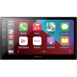 EHO Pioneer SPH-DA160DAB 2-DIN Autoradio Apple CarPlay Android Auto Bluetooth DAB USB passend für Ford C-Max 2003-2007 schwarz
