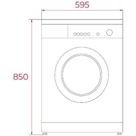 Teka WMK40840 Waschmaschine (8 kg, 1400 U/min)