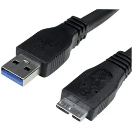 MediaRange USB Micro 3.0 1 m Schwarz