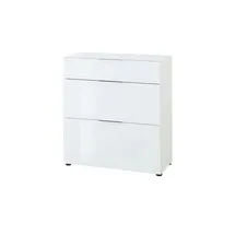 Möbel Kraft Vitreo Neo 90 x 99 x 41 cm Soft Close weiß