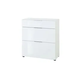 Möbel Kraft Vitreo Neo 90 x 99 x 41 cm Soft Close weiß