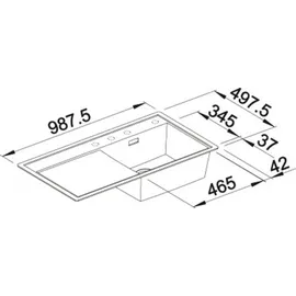 Blanco ZENAR XL 6 S-F