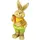 I.GE.A. Dekofigur Deko Osterhase mit Karotten (1 St), Figur 46 cm Deko Hase Osterdeko Hasenfigur Frühling Ostern Ostereier grün