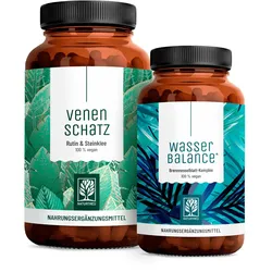 Schwere-Beine-Paket: Wasserbalance, Venenschatz - Naturtreu® 115,7 g