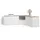 livinity® Wohnwand Piave, Weiß, 3 Teile