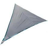 Bent Zip-Canvas Sonnensegel (Größe One Size, grau)