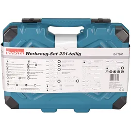 Makita E-17980 Bit-Set 231-teilig