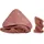 fillikid 2.tlg. Kapuzenbadetuch-Set Badetuch und Waschhandschuh 100 x 100 - Pusteblume - Rosa