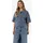 Noisy May Jeansbluse NMENZA S/S REG CROP SHIRT Blau L