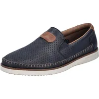 Rieker Slipper in navy/amaretto | Gr.: 45