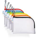 Herma Mappe, Reissverschluss-Tasche A6 (A6, 10x)