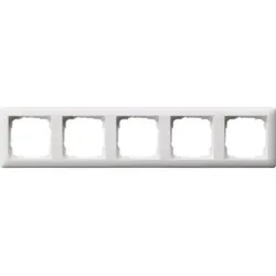 Gira Abdeckrahmen 5f.rws/mt bruchsicher 021504