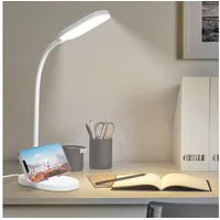 Lqwell LQWELL® LED Schreibtischlampe Studienlampe für Heimbüro, 360° Flexibel