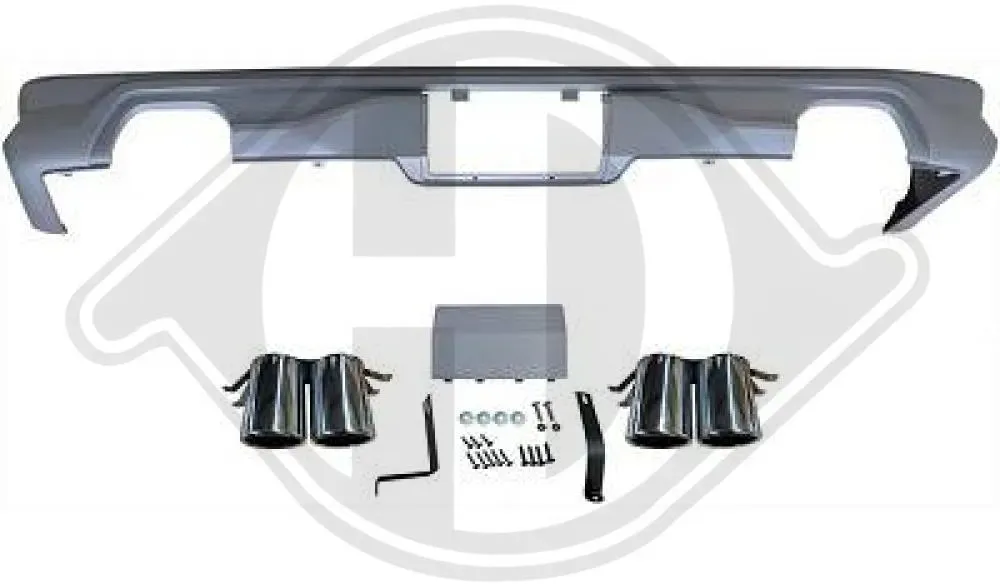 DIEDERICHS Blende, Stoßfänger 2274157 hinten