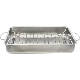 ELO Basic - Auflaufform mit Dünst- und Grilleinsatz 40x32x6,5cm