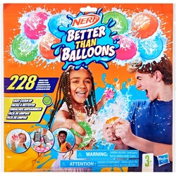 Hasbro Badespielzeug Nerf, Better Than Balloons, Wasserkapseln (228 Stück) bunt