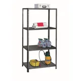 SCHULTE Regalwelt Schraubsystem-Grundregal Metall 100 x 200 x 50 cm