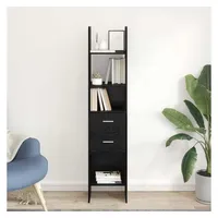 vidaXL Bücherregal 40 x 35 x 180 cm Schwarz