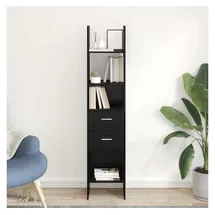 vidaXL Bücherregal 40 x 35 x 180 cm Schwarz