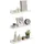 Songmics Wandregal 38 x 10 x 5 cm Weiß