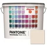 ALPINA Wandfarbe »Pantone«, Wandfarbe »Pantone«, Innenfarbe Bridal Blush 2,5 Liter matt - grau