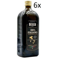 6x De Cecco 100% Italiano olio Extra vergine Natives Olivenöl 1 L nativ