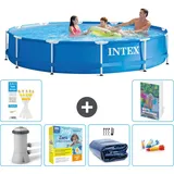 Frame Pool Rund - 366x76 Cm - 7-teilig  S181