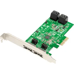 DAWICONTROL DC-624e RAID Retail 4-Kanal SATA 6G RAID 5 PCIe