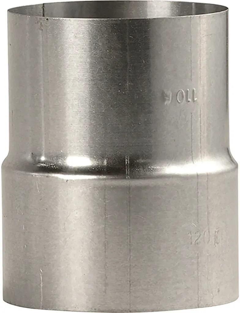Bertrams Reduktionsstutzen / FAL -  125 E - 130 W - silber
