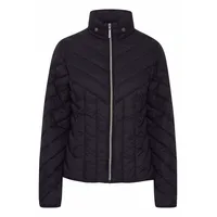 fransa Steppjacke »Steppjacke FRPadma«, ohne Kapuze, schwarz