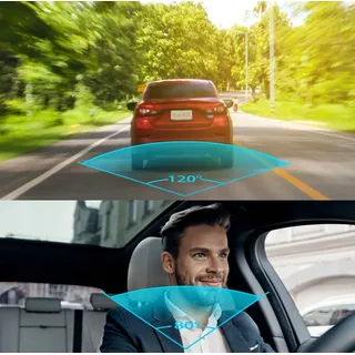 Technaxx Dashcam TX-185 Full-HD Dual Frontkamera zur Parküberwachung,Tonaufzeichung, uvm