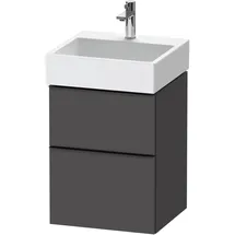 Duravit Waschtischunterschrank 2 Auszüge 48,4 x 62,5 x 44,2 cm Grau
