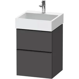 Duravit Waschtischunterschrank 2 Auszüge 48,4 x 62,5 x 44,2 cm Grau