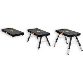 FUXTEC 5in1 Universal-Werkbank FX-WB Bundle inkl. Schaubzwingen – Halter