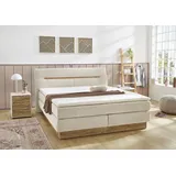 Jockenhöfer Gruppe Boxspringbett »Nika erhältlich in der Größe 180x200cm« mit Bettkasten, 7-Zonen-Matratze, Topper, mehrere Härtegrade wählbar