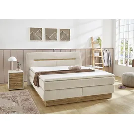 Jockenhöfer Gruppe Boxspringbett »Nika erhältlich in der Größe 180x200cm« mit Bettkasten, 7-Zonen-Matratze, Topper, mehrere Härtegrade wählbar
