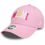 New Era 9Forty Strapback Damen Cap - Miami rosa - Einheitsgröße