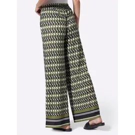 Heine Druckhose Jersey Sportlich Mehrfarbig 46