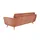 Soho Couch Samt 2-Sitzer Orange