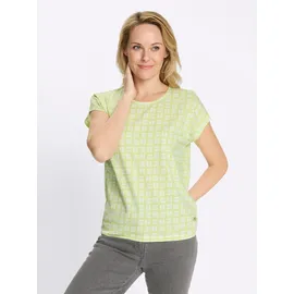 Classic Basics Sieh an! T-Shirt Kurzarm-Shirt Extra kurz grün 42