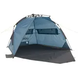 UQUIP Automatik Strandmuschel Speedy Strandzelt Reise Wind Sonnen Schutz UV50+ Farbe: petrol