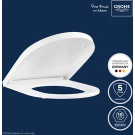 Grohe WC-Sitz mit Absenkautomatik Alpinweiß